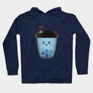 Cute blue boba tea Hoodie